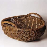 Shallow Basket with Handles by Alison Fitzgerald